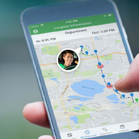 Track your driver